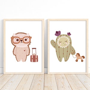 Nursery wall art, Nursery prints, Printable wall art, Nursery print, Kids room decor, Nursery decor, Girl and boy nursery decor, Nursery art