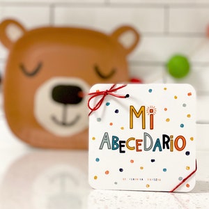 Tarjetas flash del alfabeto español, tarjetas ABC, actividades para niños pequeños, actividades preescolares, regalos para niños pequeños, niños pequeños Montessori, aprendizaje y escuela. imagen 1