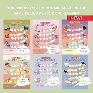 Morning, Afternoon & Evening Routine Chore Chart, Planning Bedtime Routine, Weekly Visual Calendar, Chore Chart for Kids, Reward Chart image 10