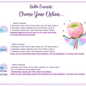 Morning, Afternoon & Evening Routine Chore Chart, Planning Bedtime Routine, Daily Visual Schedule, Chore Chart Montessori Kids Flip Chart image 20