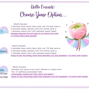 Morning, Afternoon & Evening Routine Chore Chart, Planning Bedtime Routine, Weekly Visual Calendar, Chore Chart for Kids, Reward Chart image 20