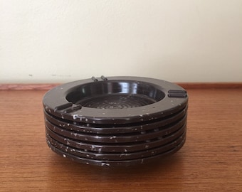 Vintage Coors Light Silver Bullet Ashtray Promotional Advertising Barware