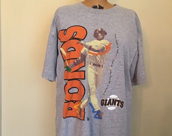 barry bonds t shirt jersey