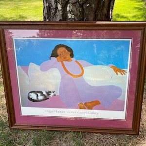 Pegge Hopper★ハワイで購入 Framed Pegge Hopper Original Signed Print 