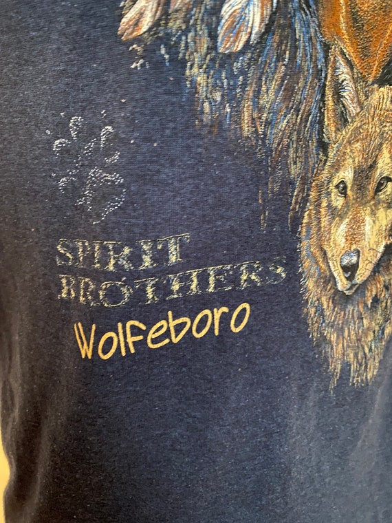 Vintage Spirit Brothers Wolfeboro NH T-shirt, Nat… - image 3