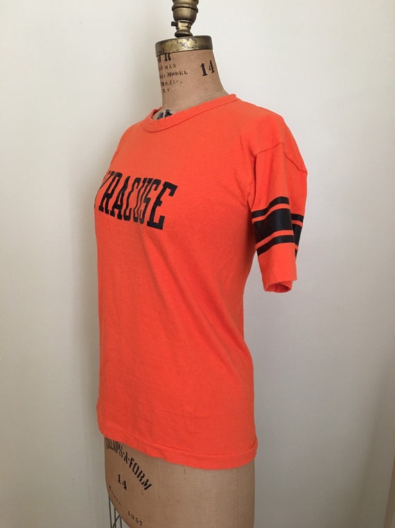 Vintage Syracuse Champion Blue Bar T-shirt, Syrac… - image 6