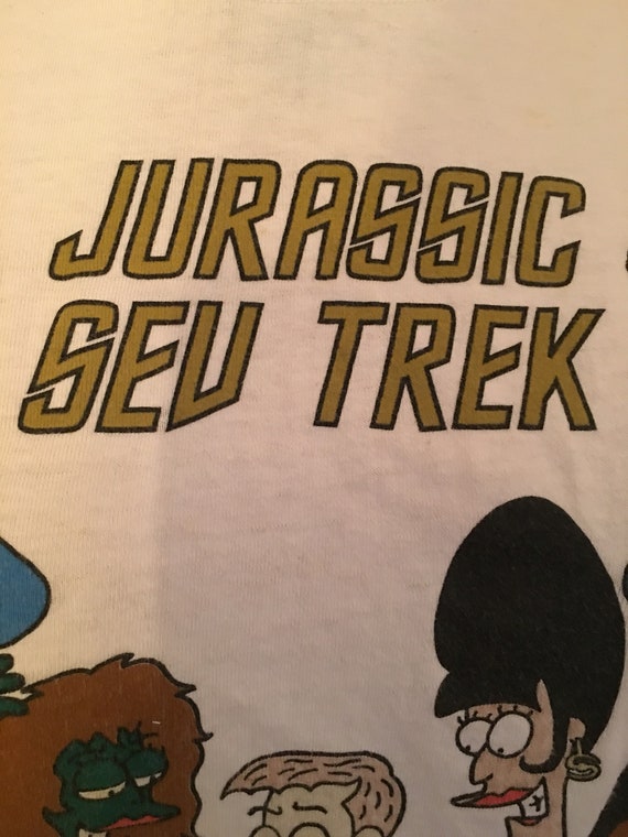 Vintage Sev Trek Jurassic Sev Trek T-Shirt, 1999 … - image 8