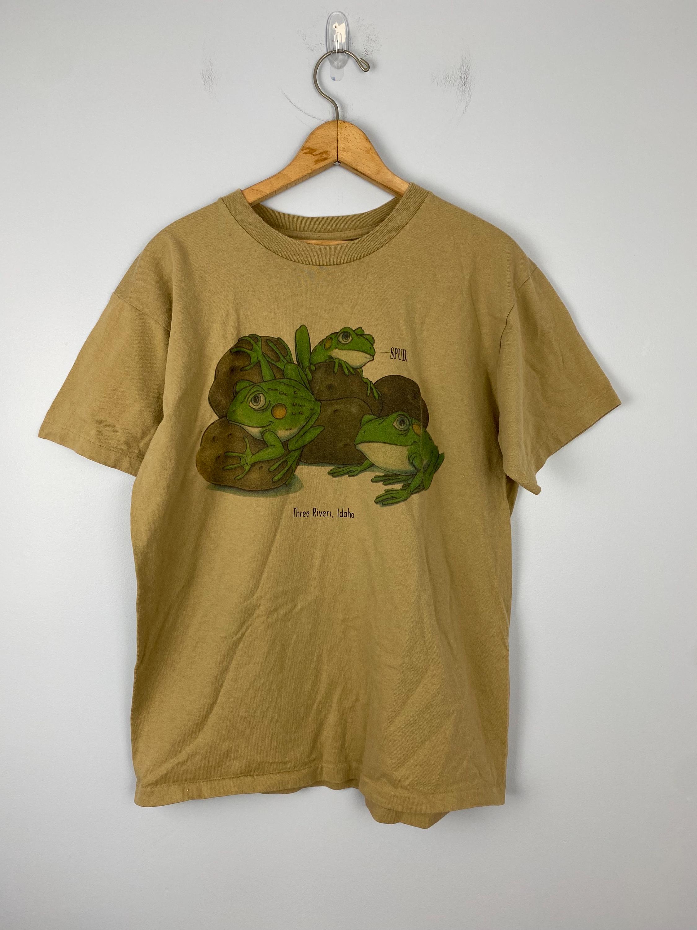 ヴィンテージ スリーリバーズ アイダホ スパッド Tシャツ、Lサイズ 