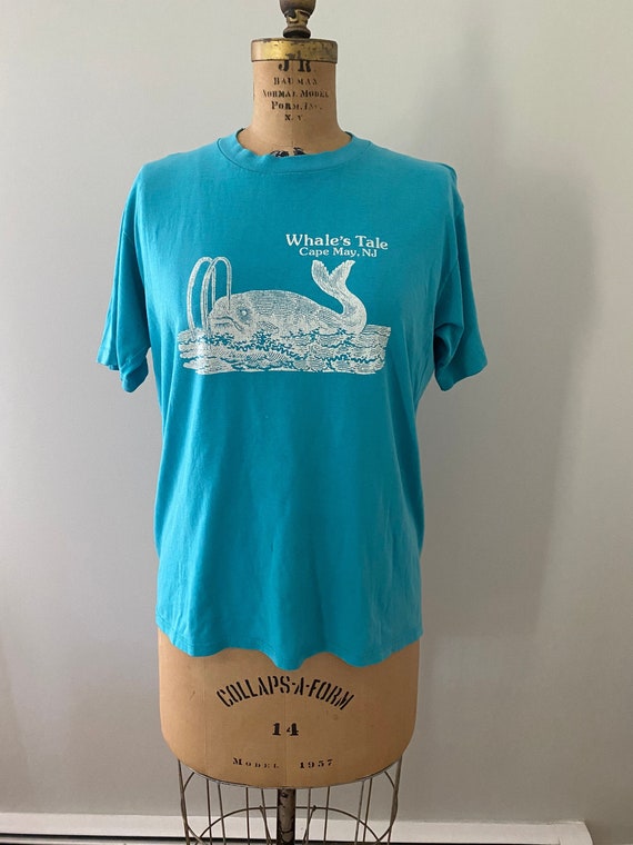 Vintage Whale's Tale Cape May T-shirt, New Jersey 