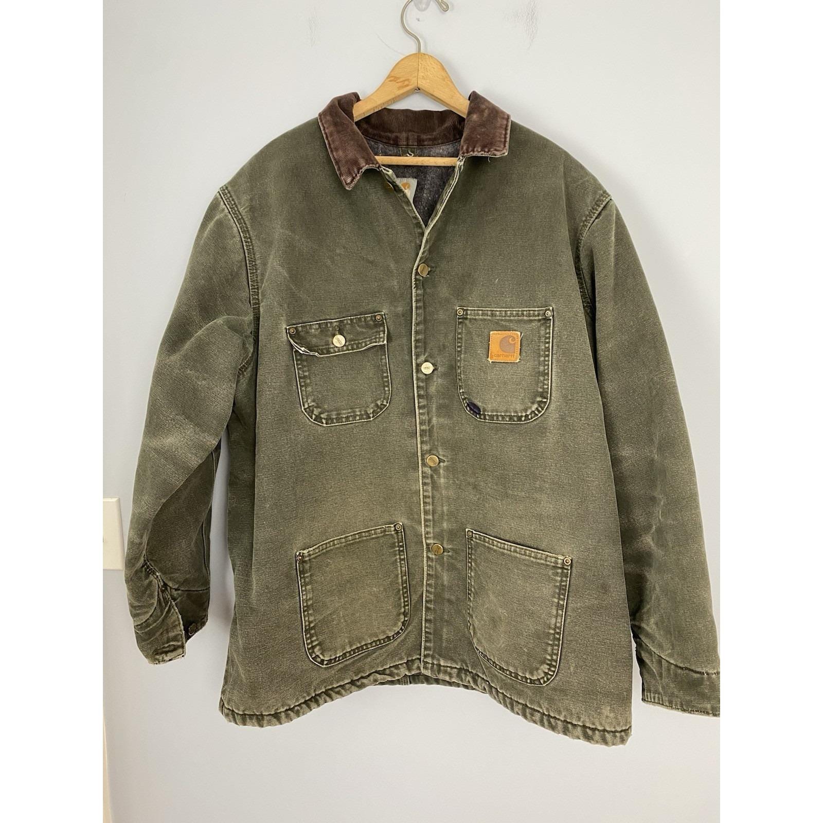 USA製 Carhartt チョアコート C02 MOS 90's CARHARTT「C02 WET」USA製 チョアコート – FUJI STORE