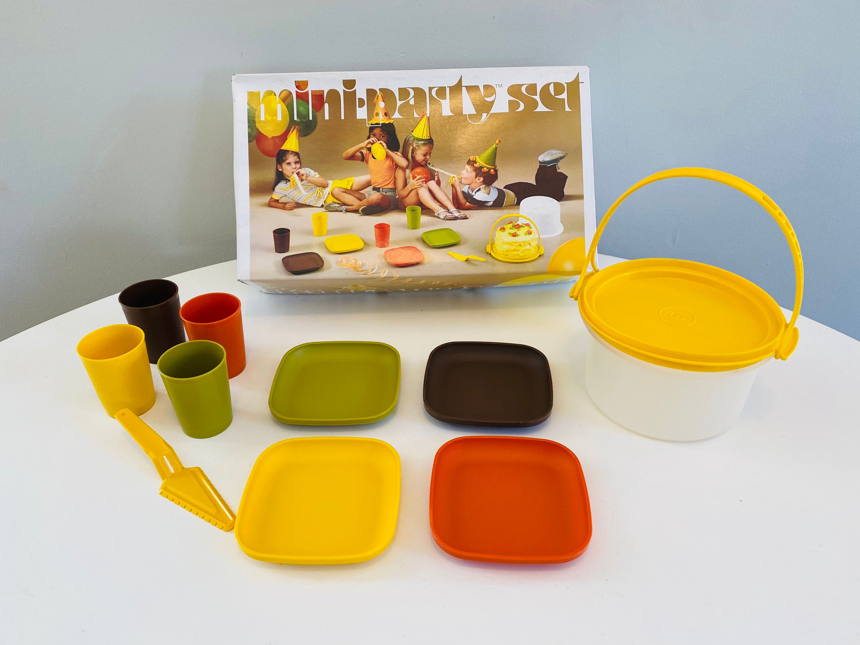 Dînette Tupperware Vintage - Mini-party-set Des Années 70, Occasion