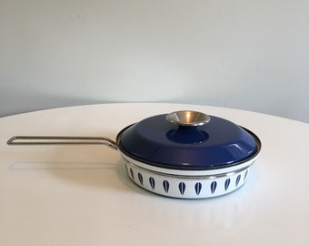 ヴィンテージ キャサリンホルム ノルウェー スキレット、ブルー