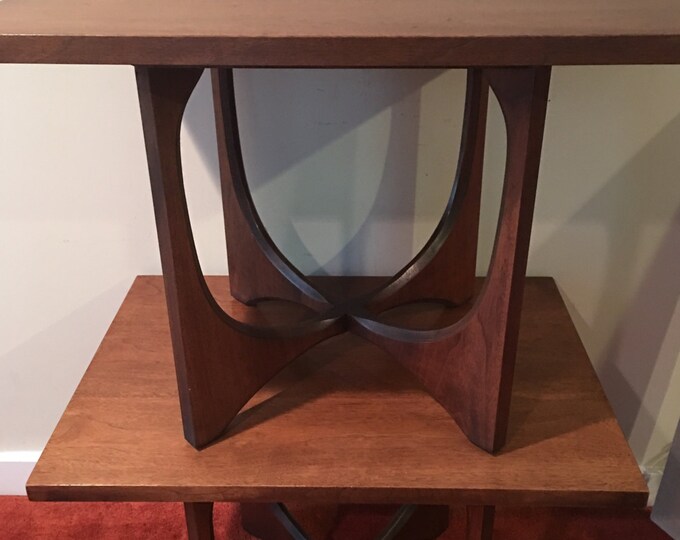 Vintage Broyhill Brasilia End Table, TWO AVAILABLE, Mid Century Modern