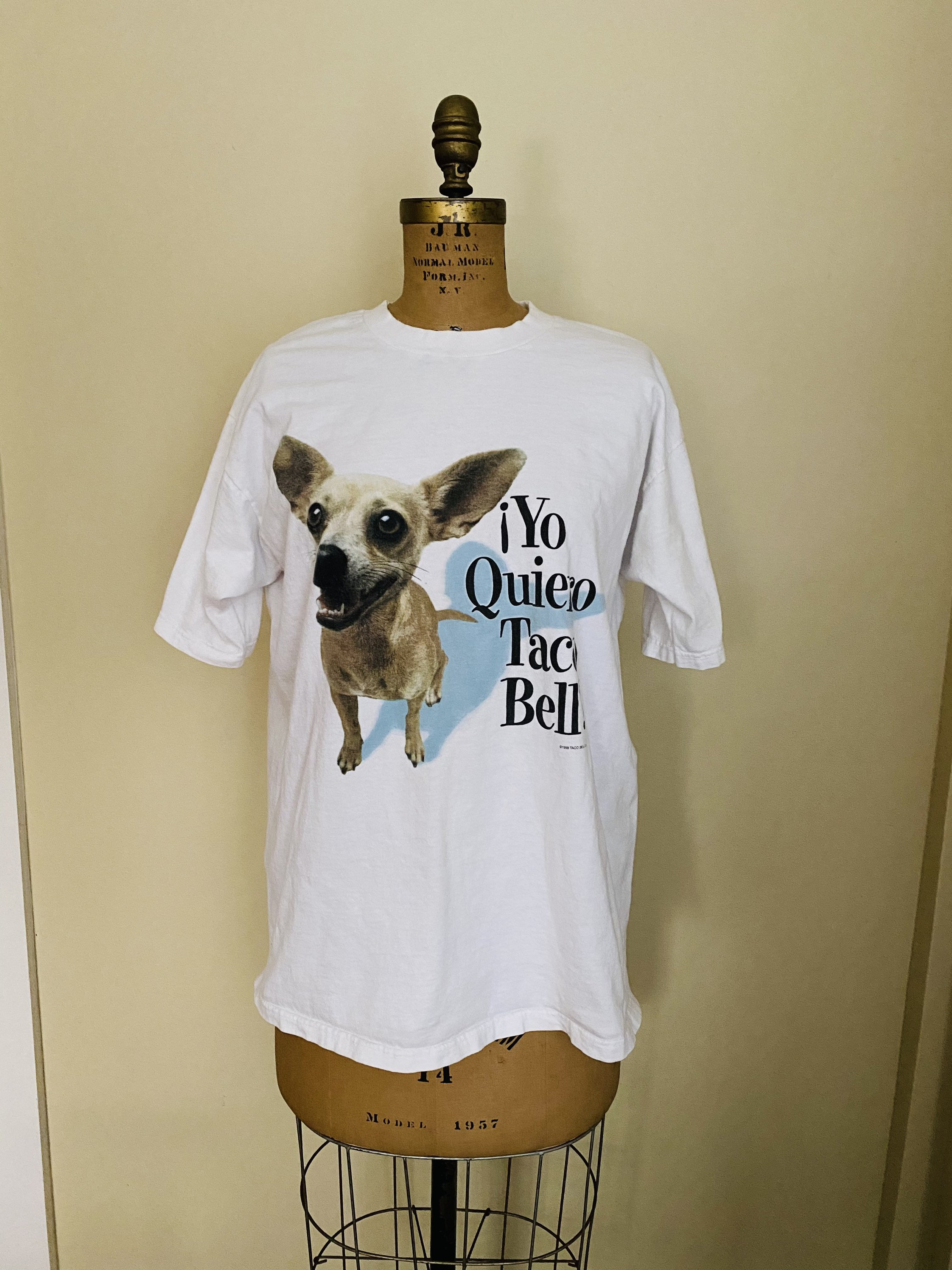 Vintage 1990s Taco Bell Advertising T-shirt Yo Quiero Taco - Etsy ...