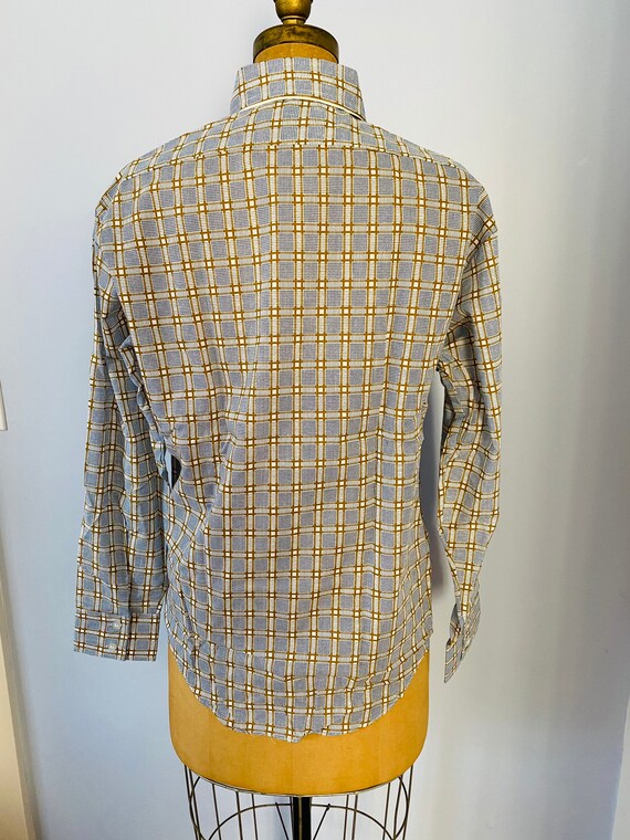 Vintage Men's Button Down Shirt, Lord Cromwell, B… - image 4