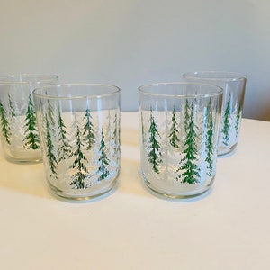 Vintage Libbey Easter Eggs Drinking Glasses Tumblers 12 oz Blue Green Set  of 4