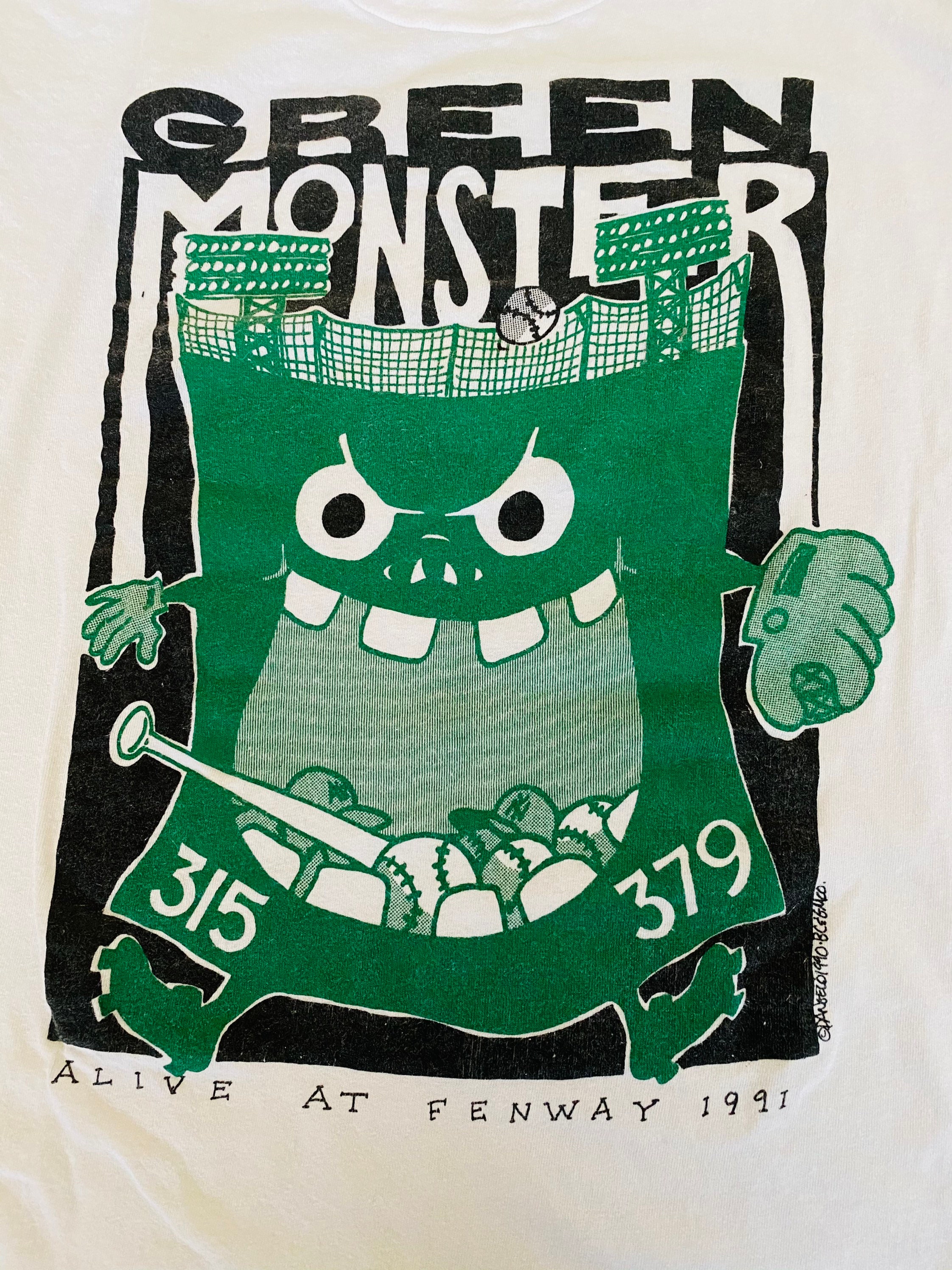 cookie monster fenway shirt