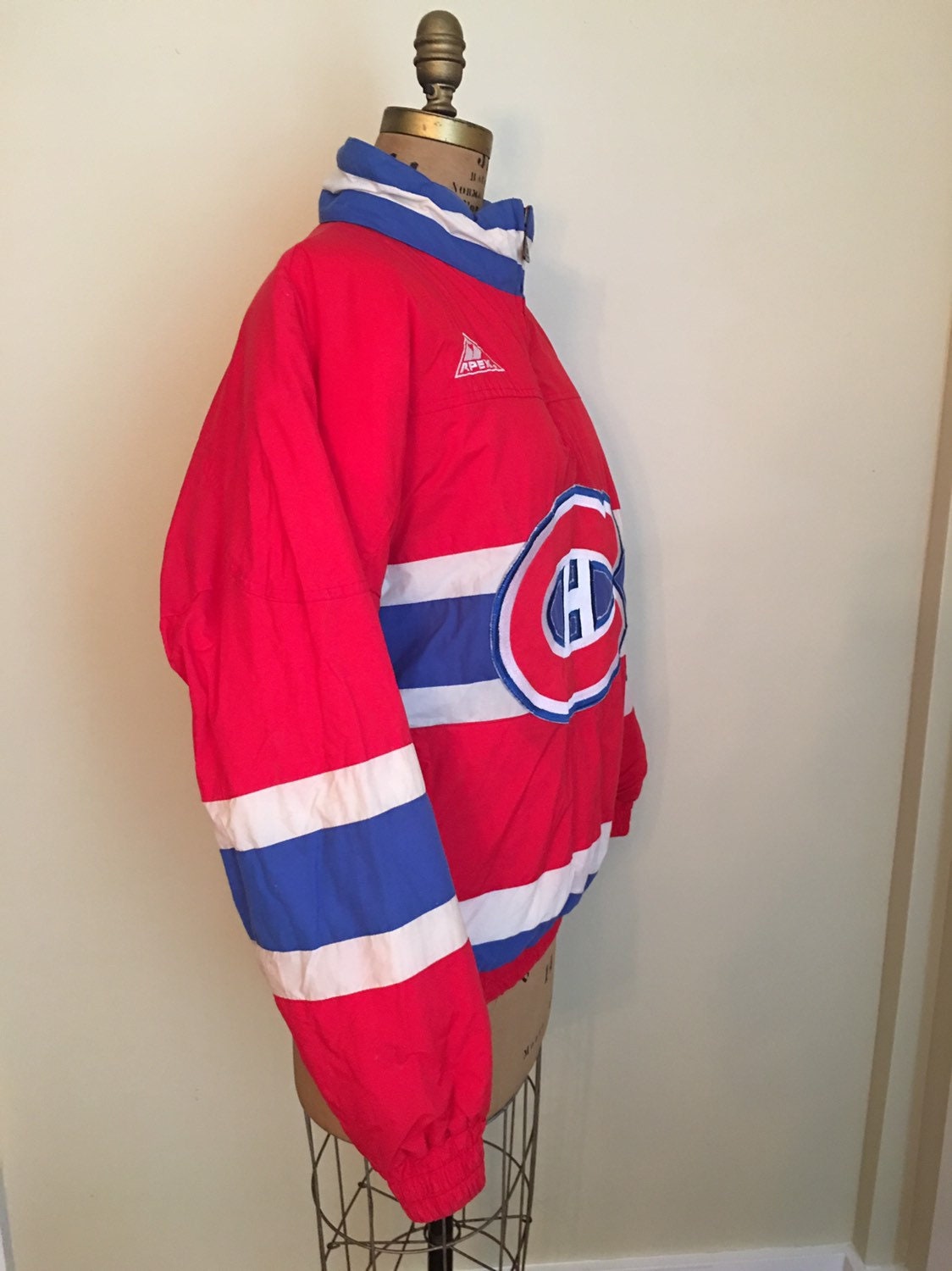 Vintage Montreal Canadiens Jacket National Hockey League Apex | Etsy
