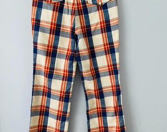 お*ぺ様 70s Vintage Levis Prisoner Motif Pa Men's 1970s NOS Levis Panatela Slacks 36x30 70s Vtg Brown
