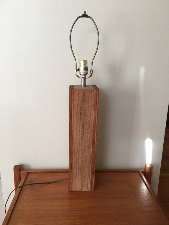 Vintage Gregory Van Pelt Cardboard Lamp Mid Century Modern Corrugated Cardboard Table Lamp With Wood Accents 1970s Lighting Mod Design
