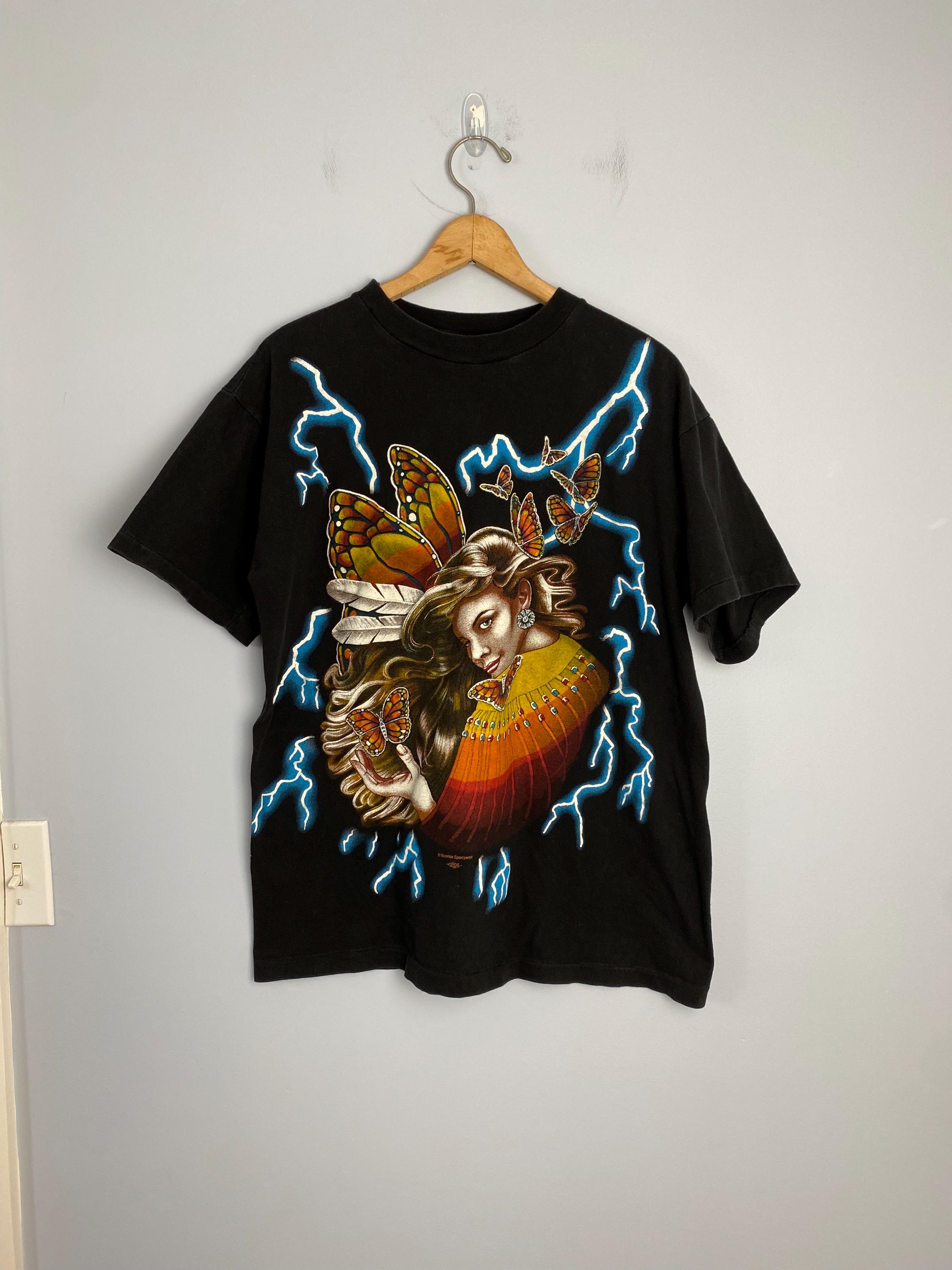 Vintage American Thunder Tee - Etsy Vintage American Thunder Tee - Etsy