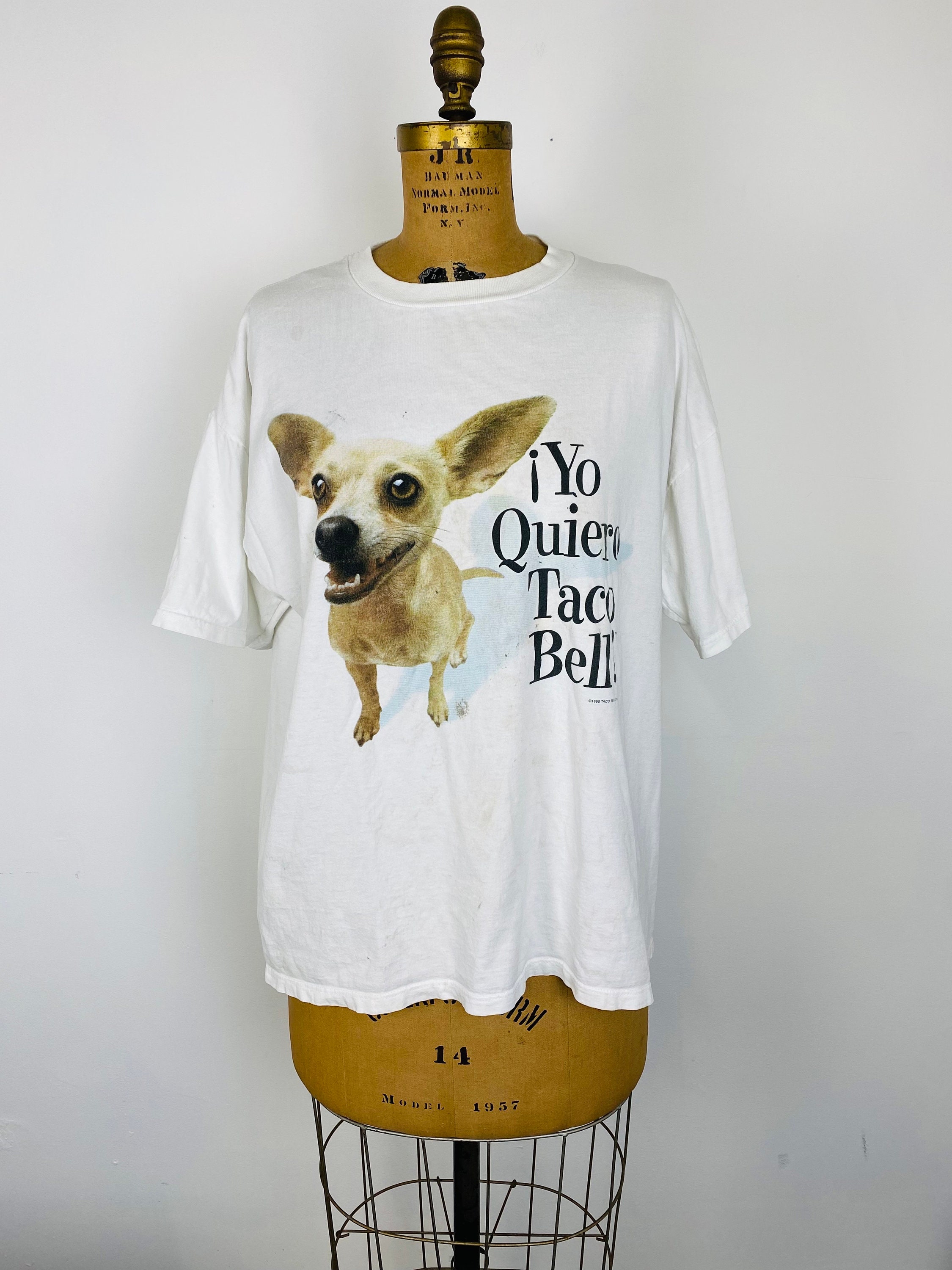Vintage 1990s Taco Bell Advertising T-shirt Yo Quiero Taco - Etsy