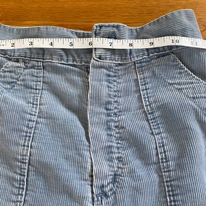 Vintage Women's Wrangler Corduroy Bellbottom Pants, 23 x 31, Light Blue Flare Leg Pants, Blue Bellbottoms, Boho Hippie Pants, Costume Design image 5