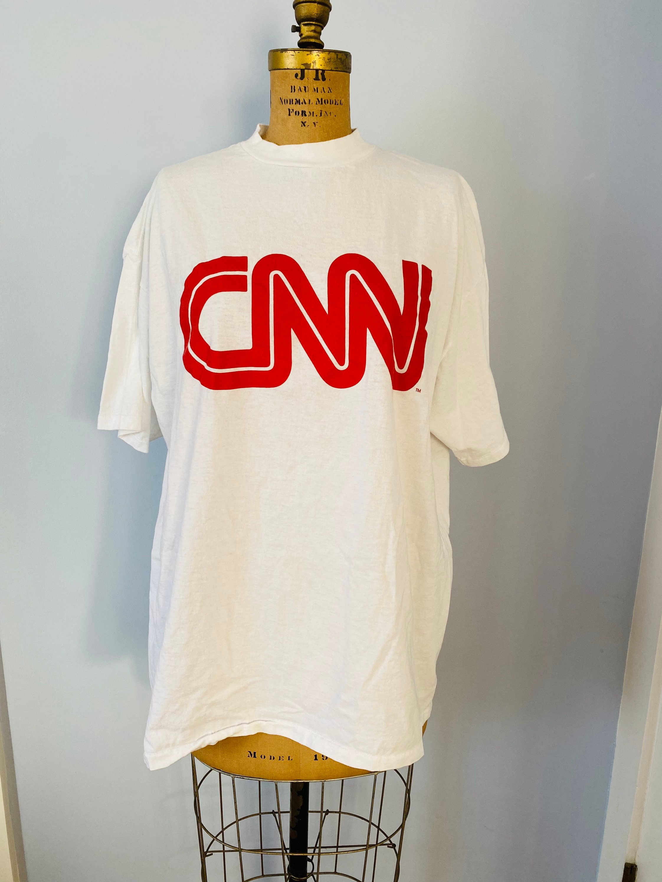 Vintage CNN News Network T-shirt Cable News Channel - Etsy