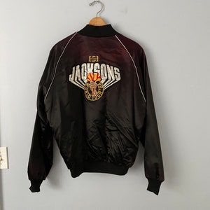 Vintage New Old Stock 1984 Jacksons World Tour Satin Bomber Jacket