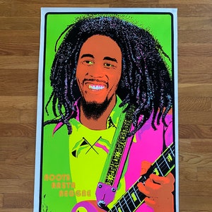 Bob Marley Neon - Etsy