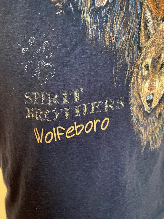 Vintage Spirit Brothers Wolfeboro NH T-shirt, Nat… - image 8