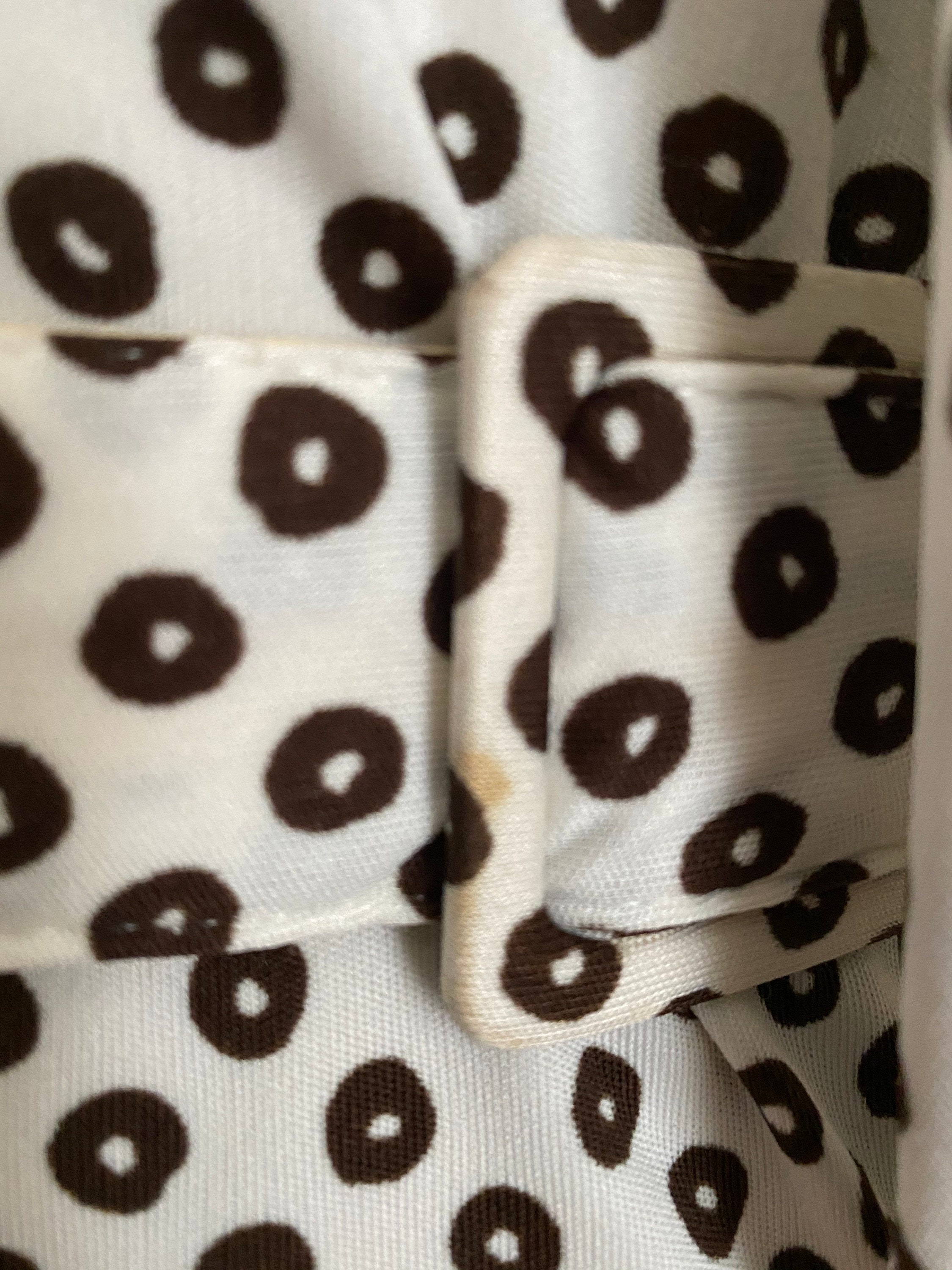 Vintage White and Brown Polka Dot Two Piece Skirt and Matching Blouse,  Belted Dress, Bow Blouse, Mod Dress, Below the Knee, 2 Pc Separates - Etsy  New Zealand