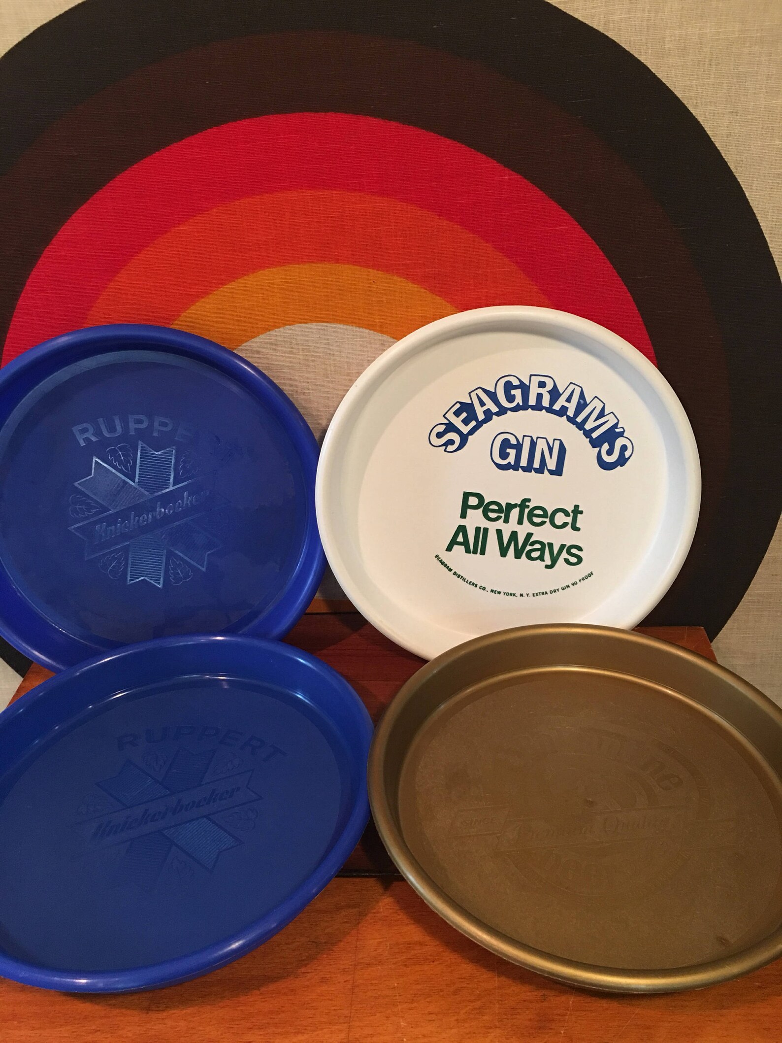 Vintage Beer Tray Plastic Drink Serving Tray Ballantine Etsy