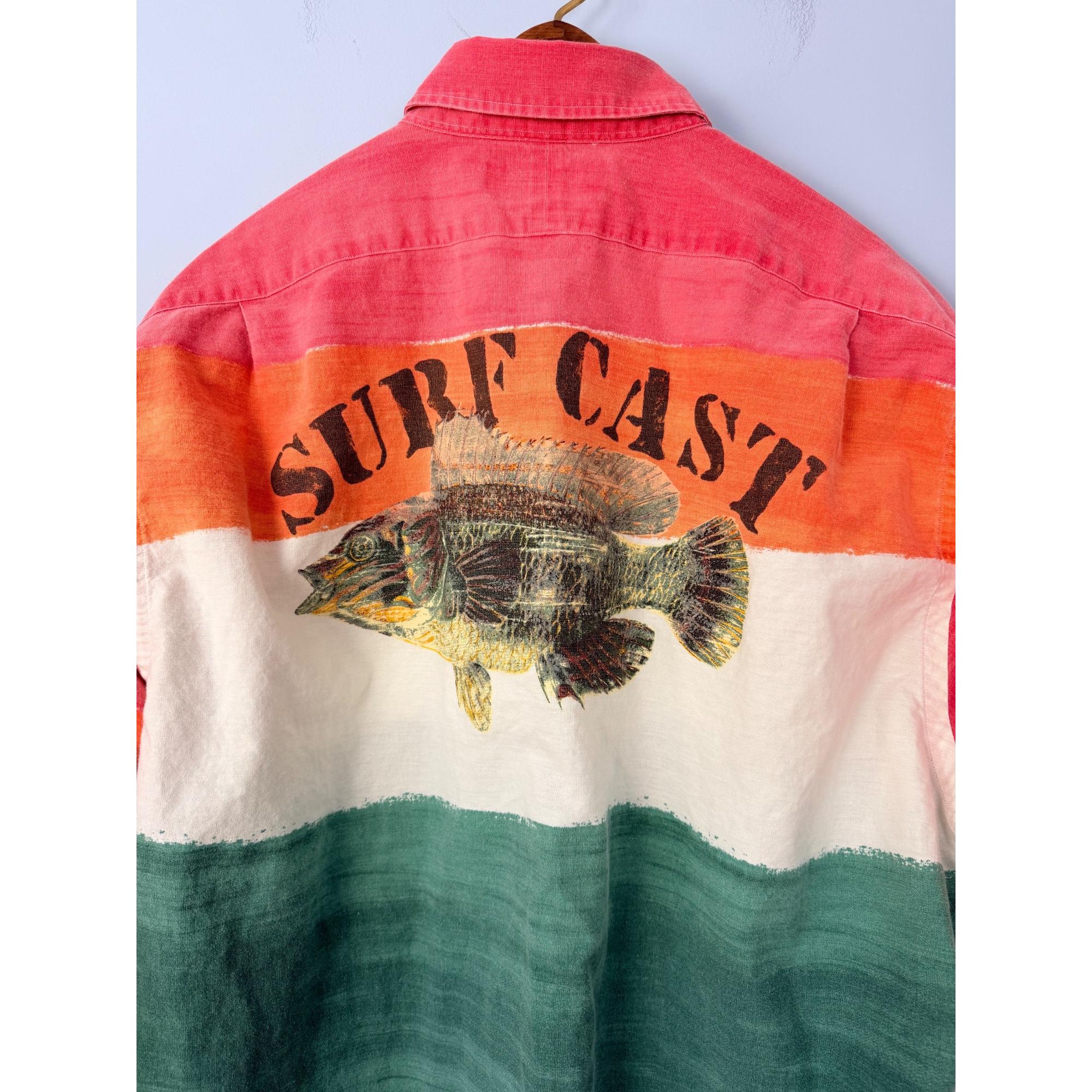 Vintage Polo Ralph Lauren Surf Cast Webb Tide Florida Summer 1992