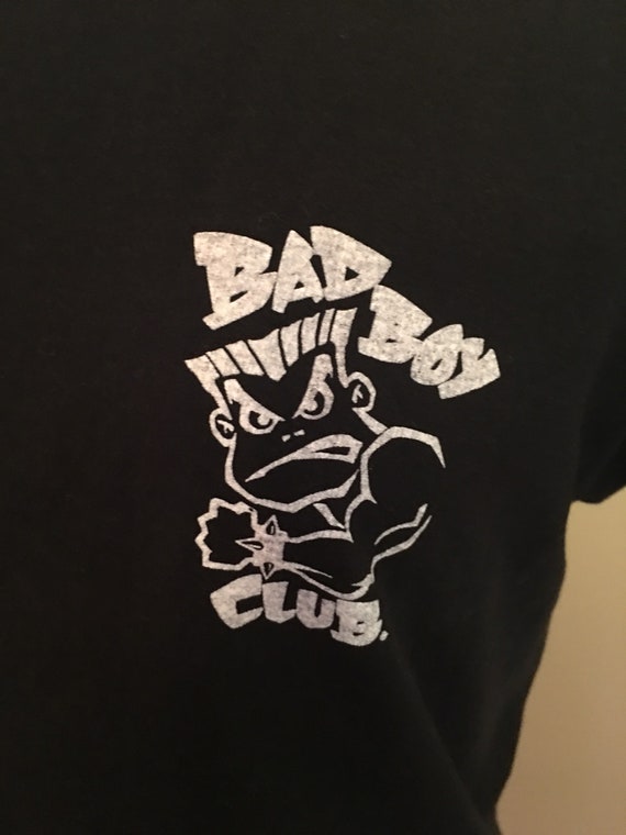 90s Bad Boy Club Skatebording Graphic T-Shirt men's t shirts t
