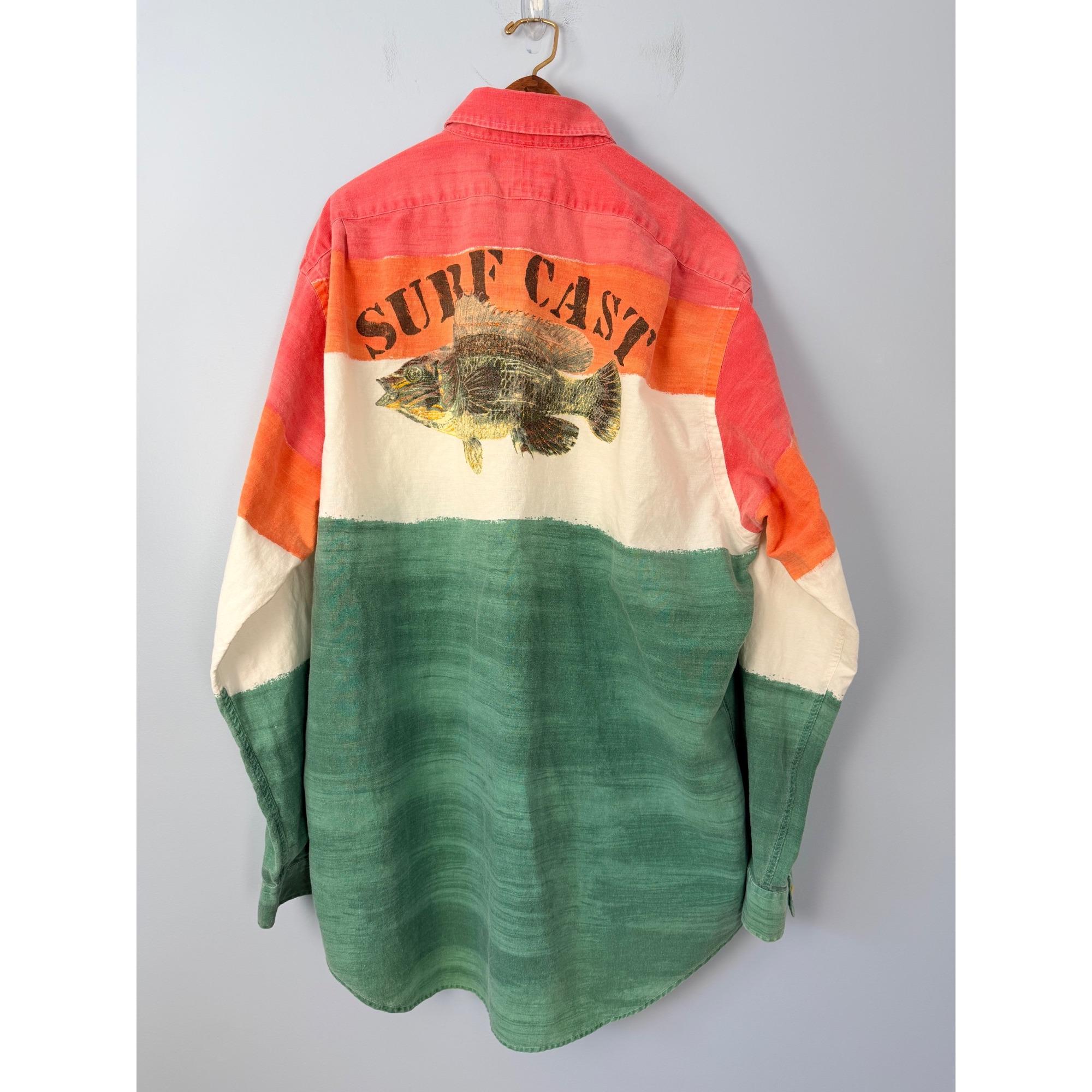 希少　Polo by Ralph Lauren ラガーシャツ WEBB TIDE Vintage Polo Ralph Lauren Surf Cast Webb Tide Florida Summer 1992