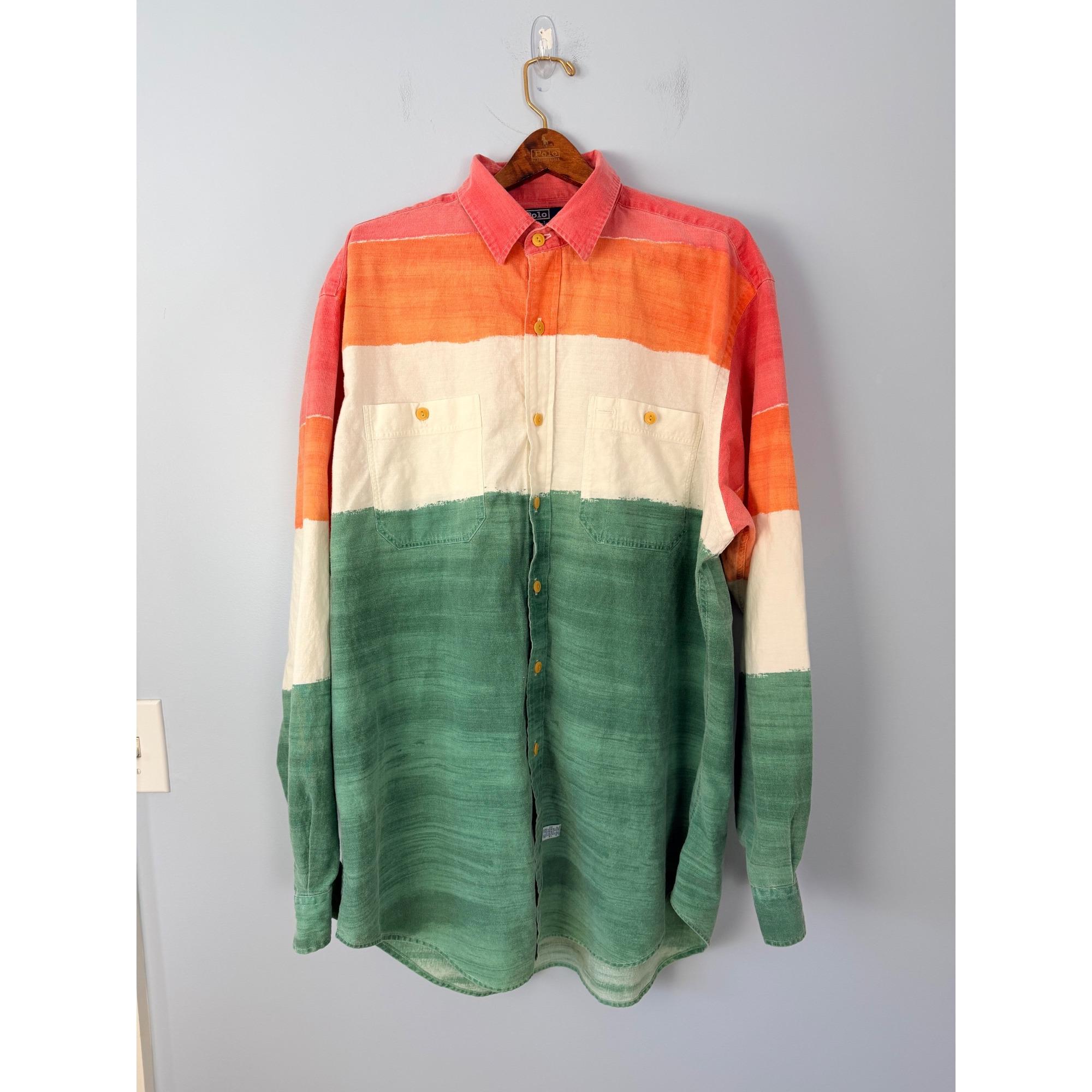 Vintage Polo Ralph Lauren Surf Cast Webb Tide Florida Summer 1992