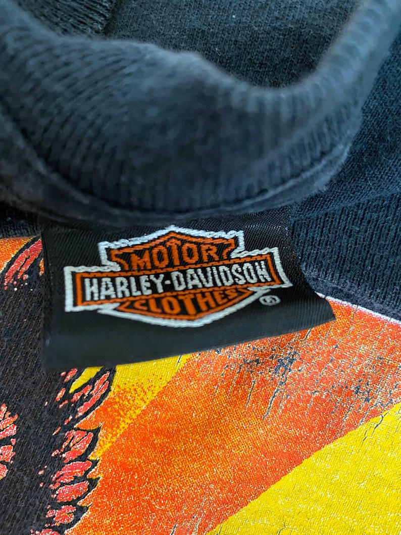 Vintage Harley Davidson T-shirt Daytona Bike Week Robison | Etsy
