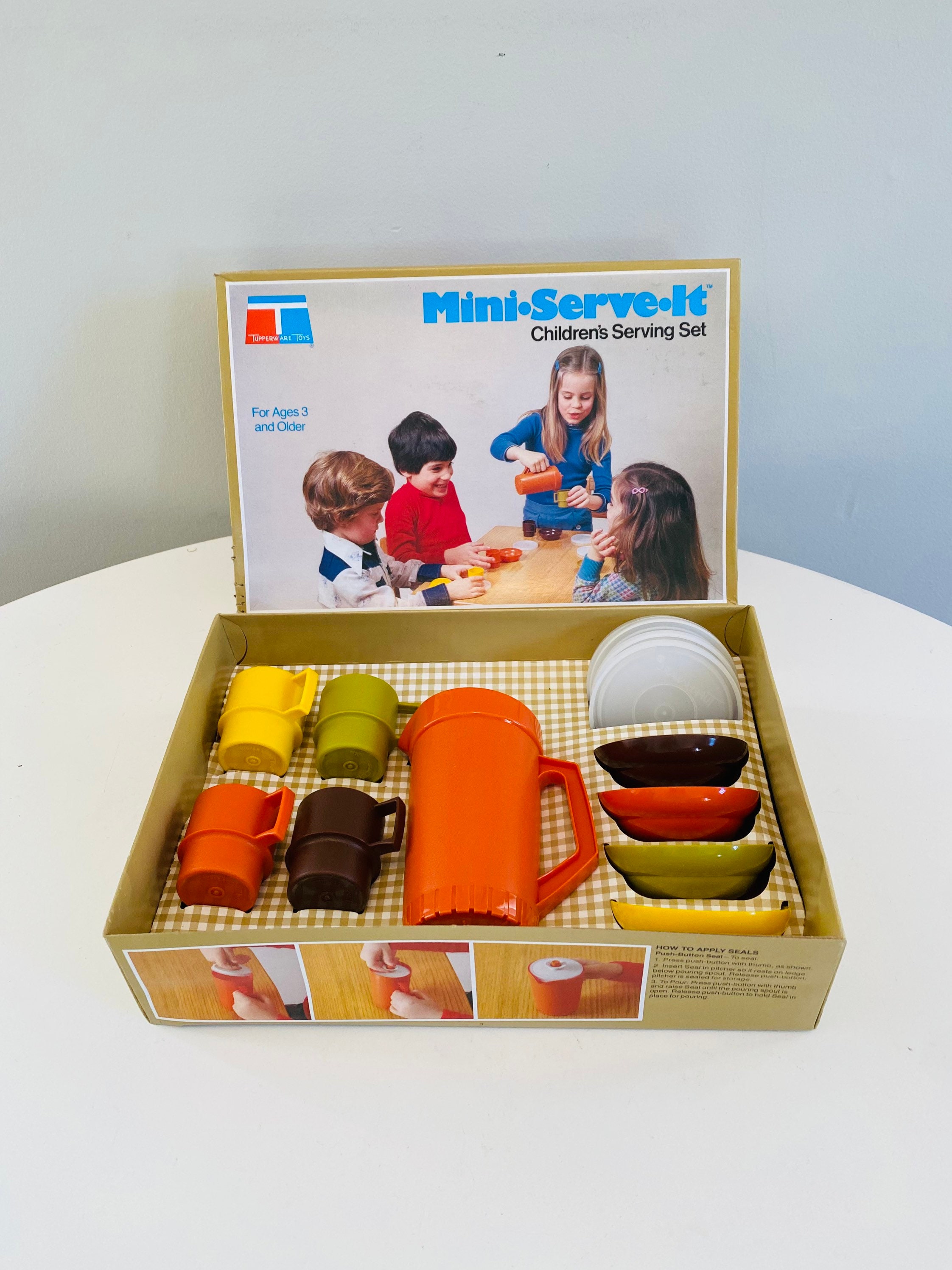 Kids set  Vintage tupperware, Vintage toys, Childhood toys