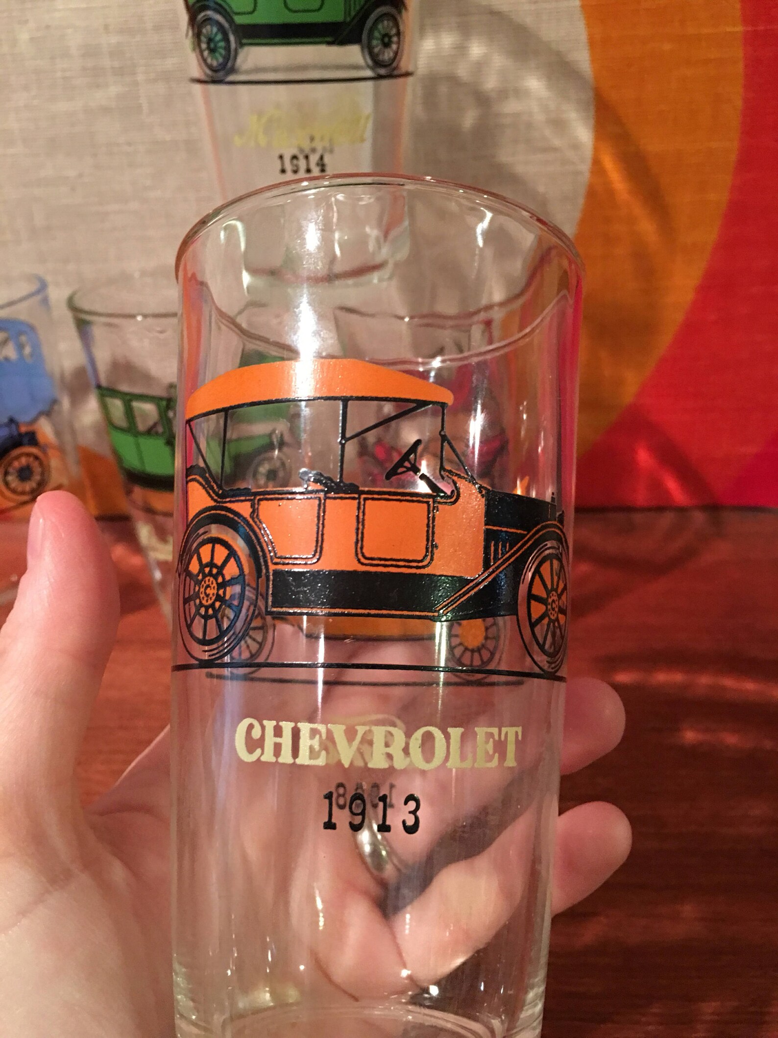 Vintage Hazel Atlas Antique Car Glasses 10 Available Antique Etsy