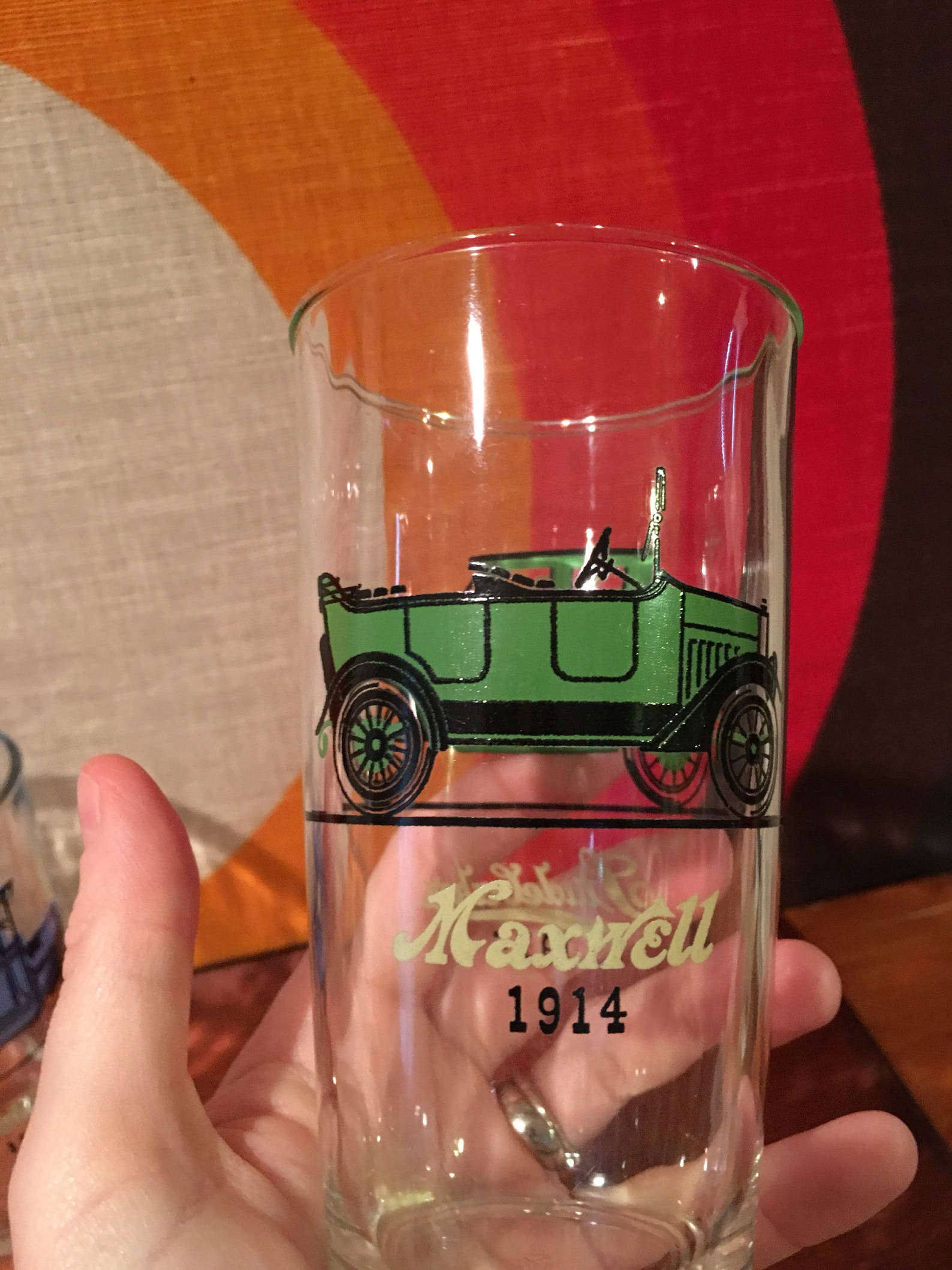 Vintage Hazel Atlas Antique Car Glasses 10 Available Antique Etsy