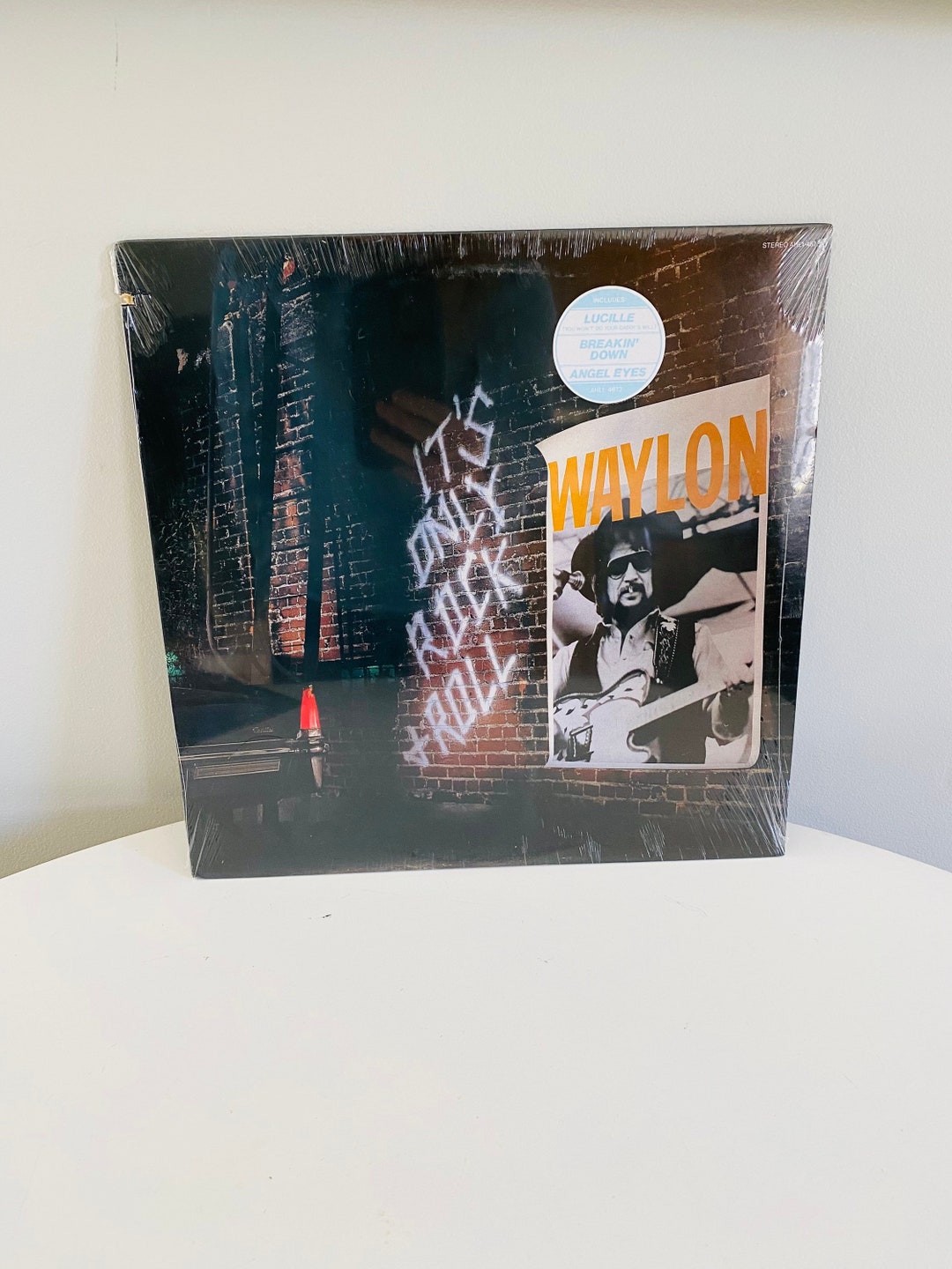 Waylon Jennings It's Only Rock And Roll Waylon Jennings It's Only Rock & Roll, Factory Sealed Vinyl Record
