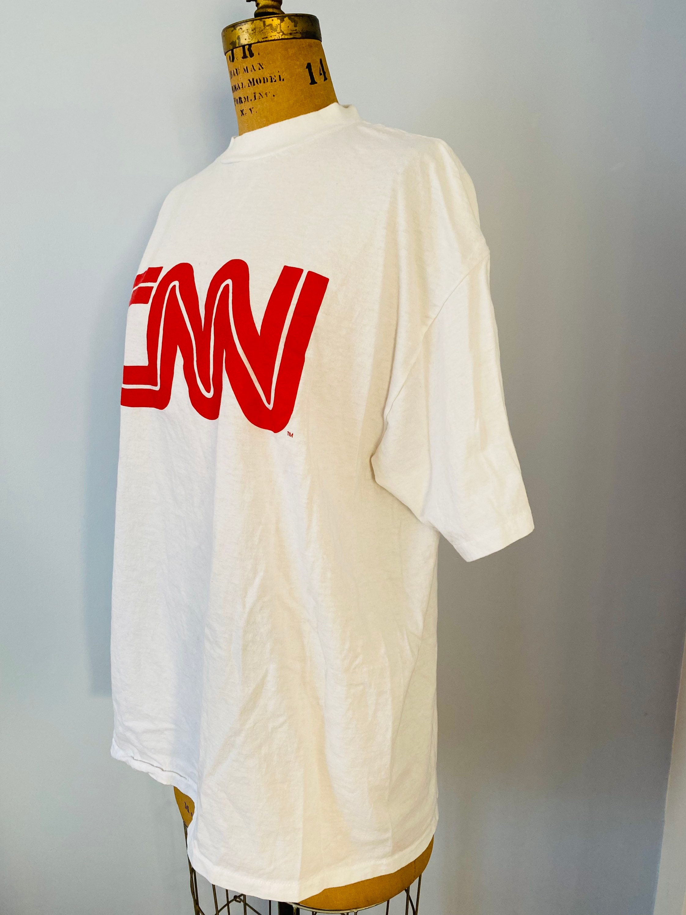 Vintage CNN News Network T-shirt Cable News Channel - Etsy