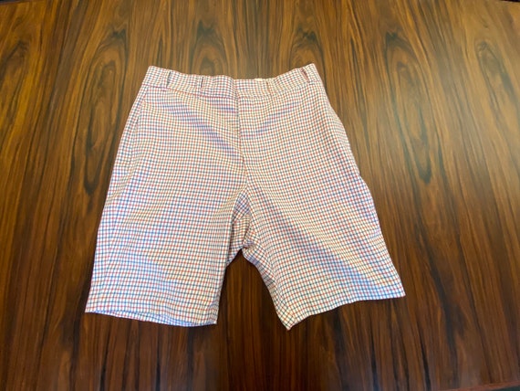 Vintage Men's Shorts by Johnny Appleseed, Red Whi… - image 6
