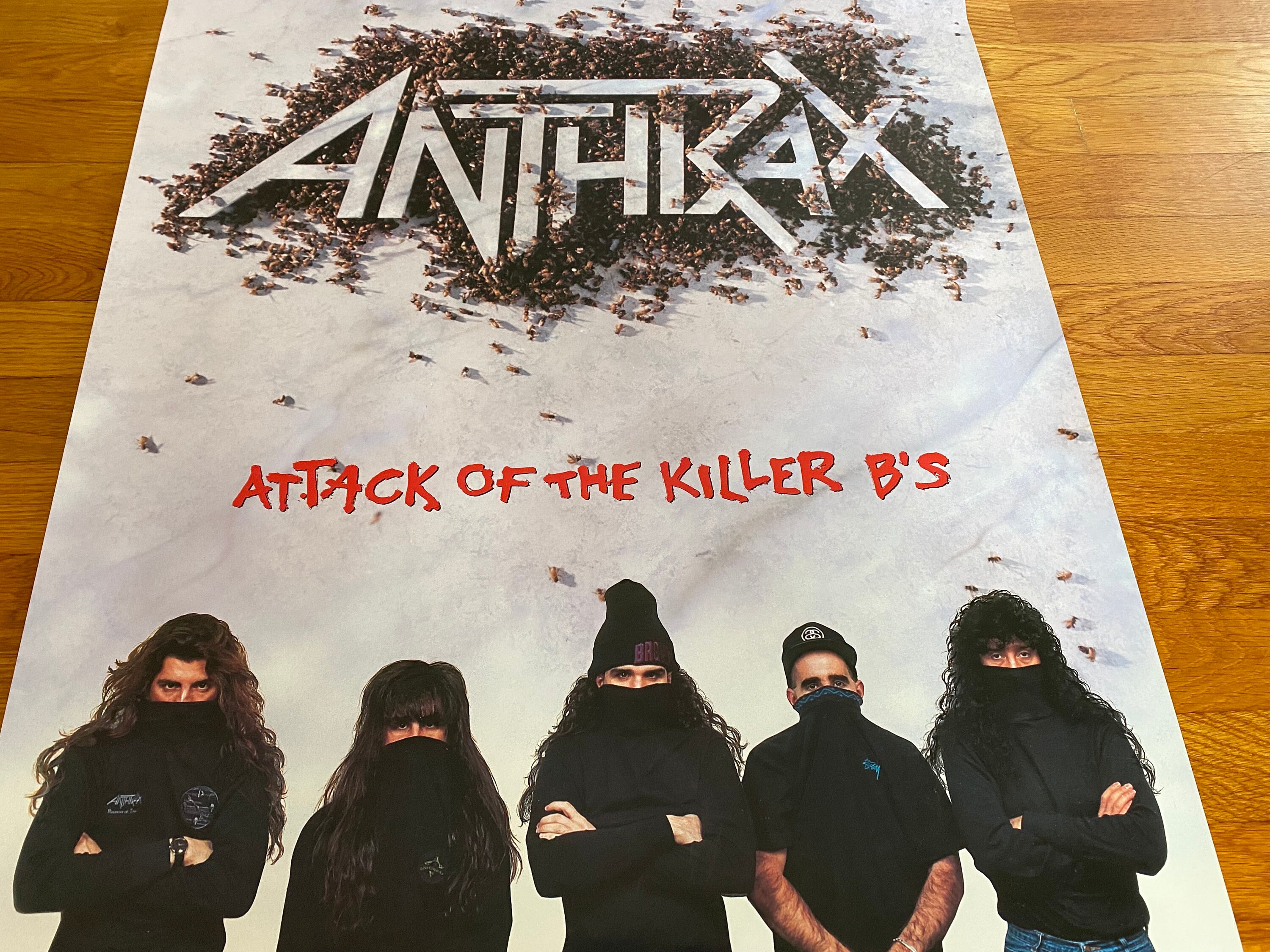 激レア Anthrax Attack of the Killer B's Tee Anthrax 'Attack of the Killer B's' T-Shirt | TShirtSlayer