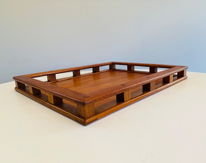 Vintage Dansk Teak Wood Serving Tray, Dansk Butlers Serving Tray, JHQ