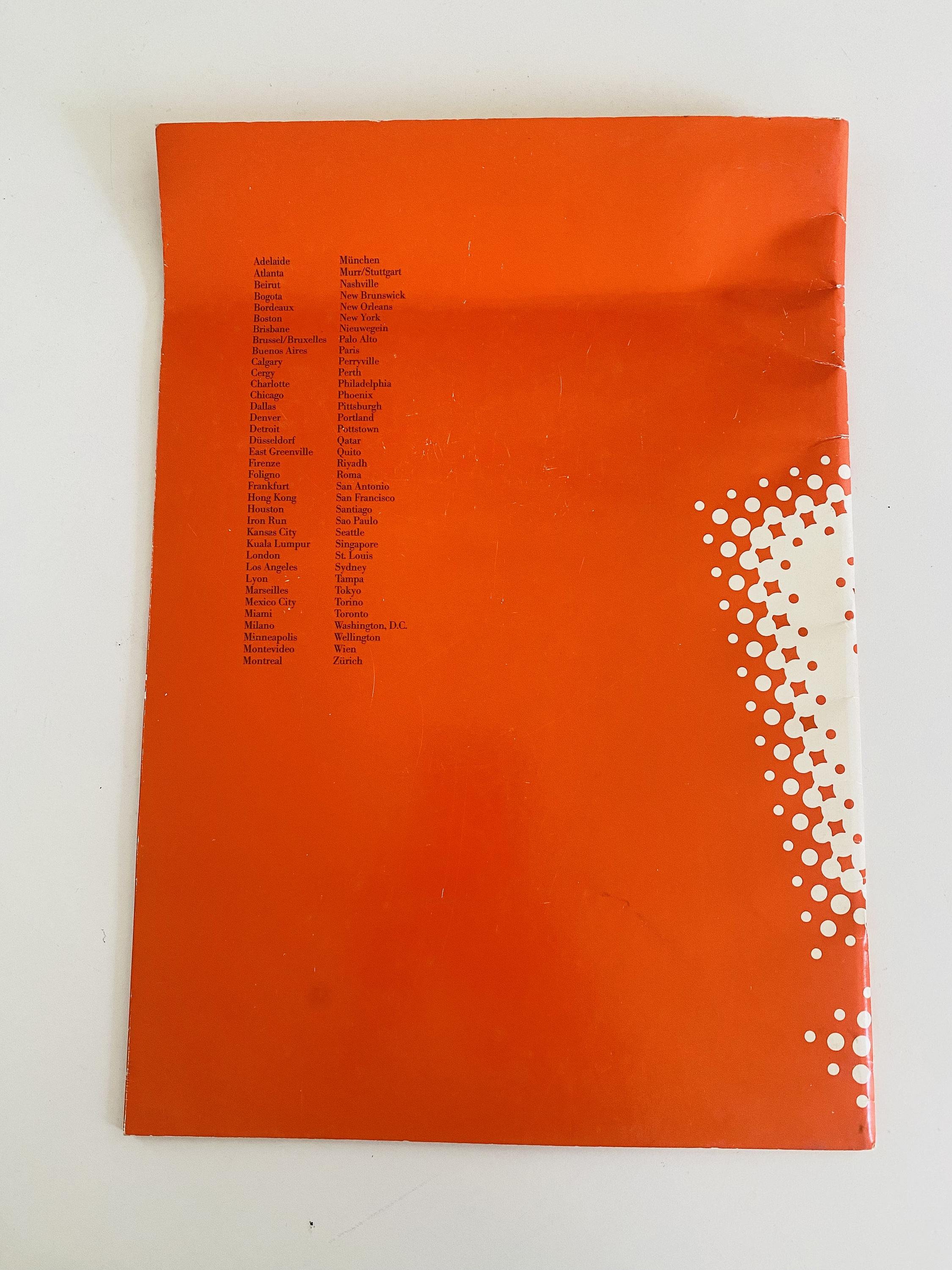 Knoll 50 Years of Design Book, Printed in West Germany, Mid
