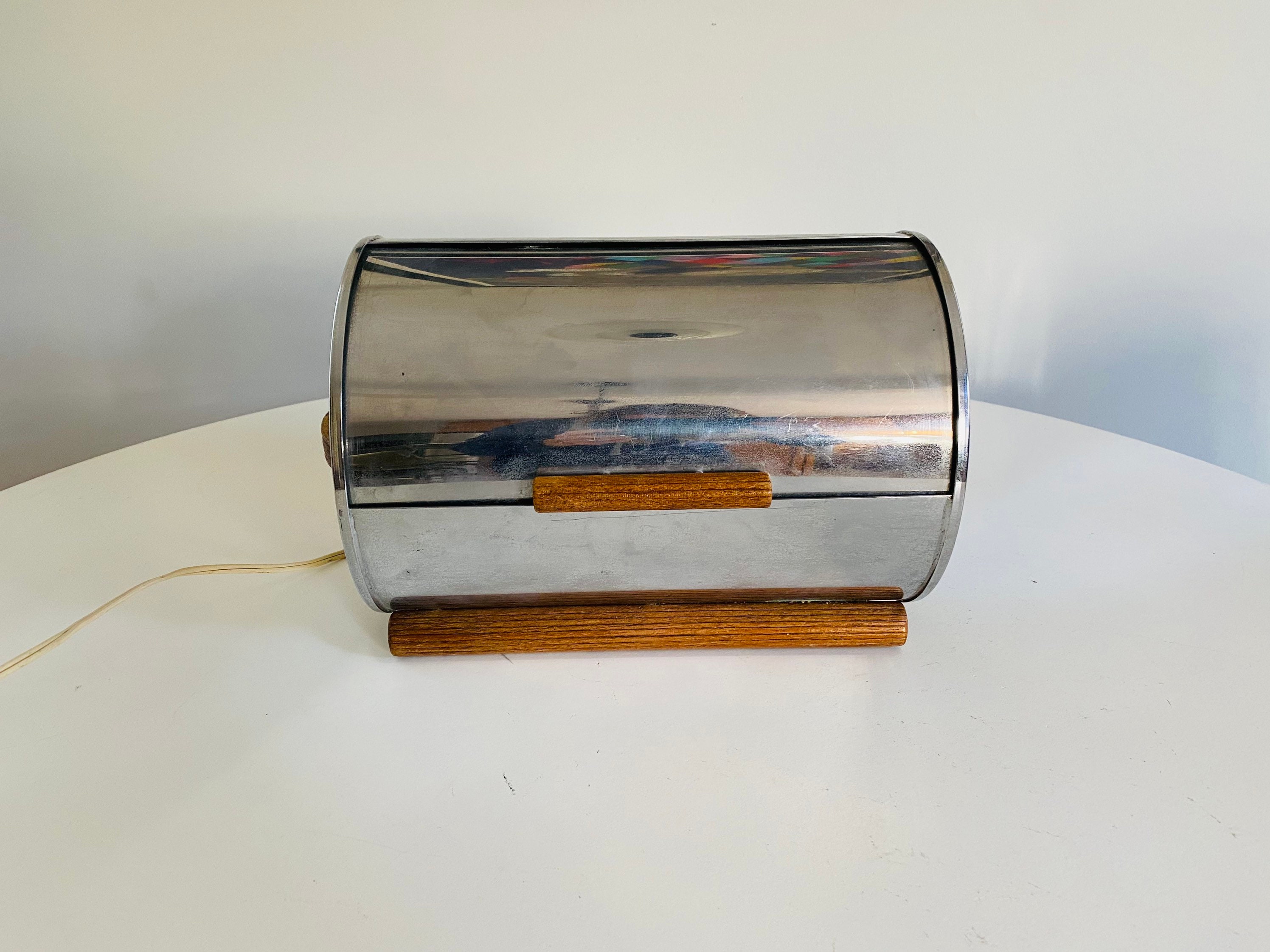 Vintage Chase Brass and Copper Company Electric Bread Warmer Etsy