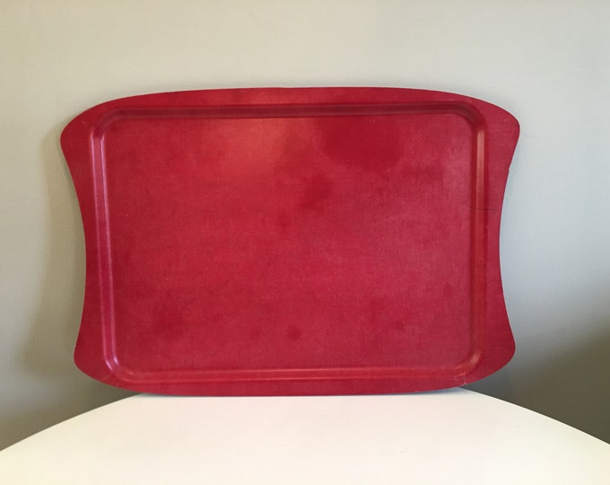 Vintage Fieldston Teak Wood Serving Tray, Mid Century Modern Swedish