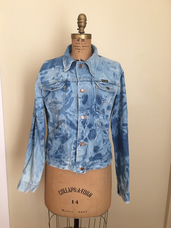 Vintage Wrangler No Fault Denim Jean Jacket, 1980… - image 10